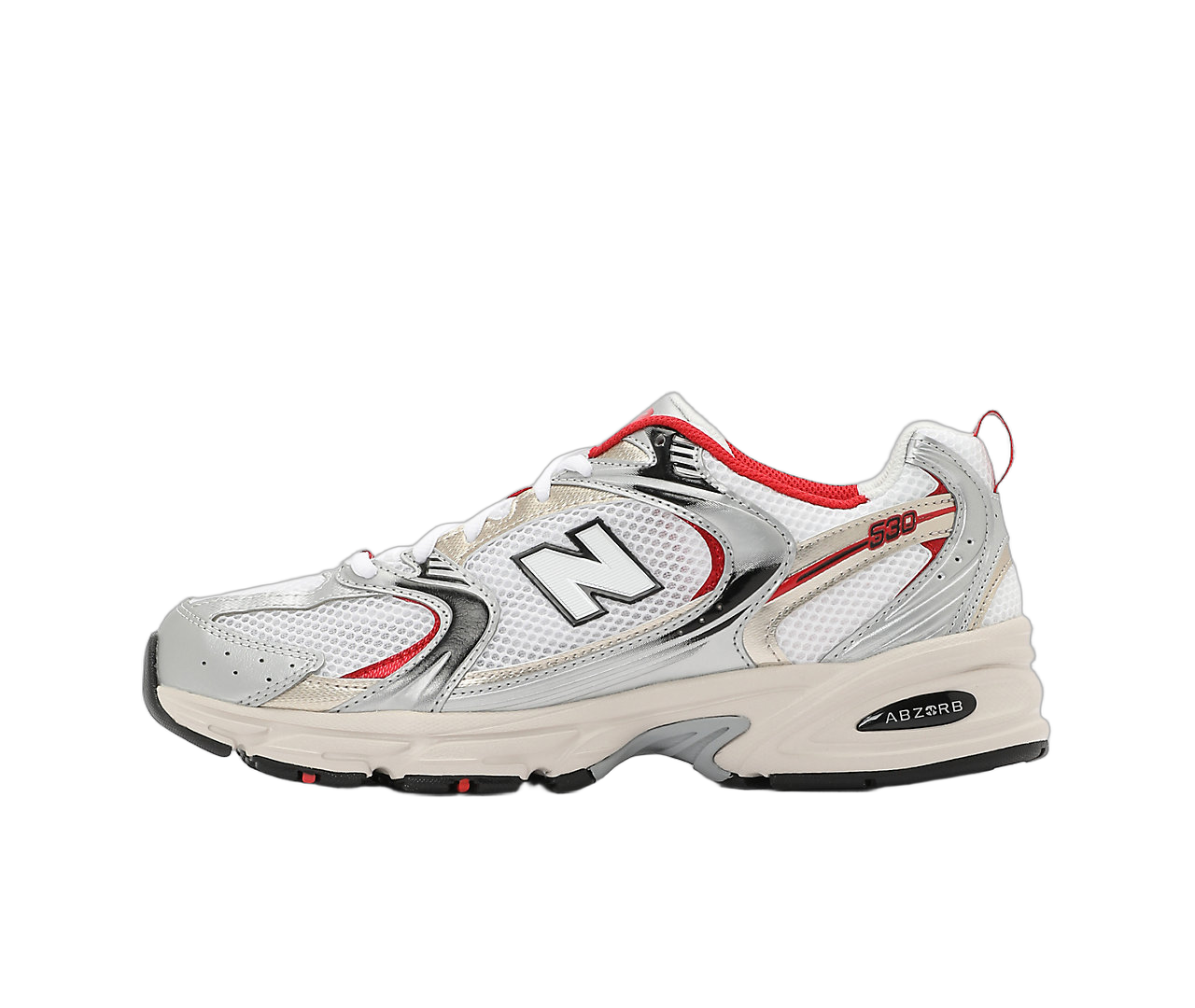 New Balance 530 White Grey Red