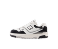 New Balance 550 Bungee Lace White Black Rain Cloud (PS)