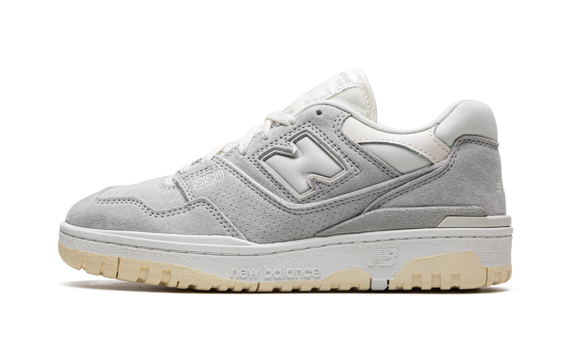 New Balance 550 Grey Suede