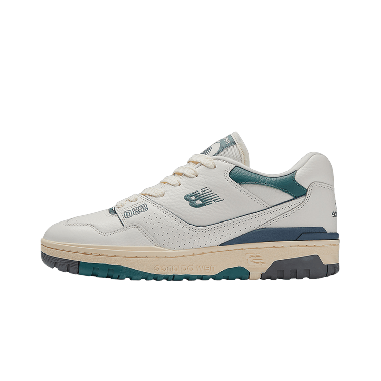 New Balance 550 New Spruce Mini Logo, Sea Salt/New Spruce/Calcium (BB550PTB)
