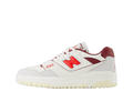 New Balance 550 Sea Salt Grey True Red