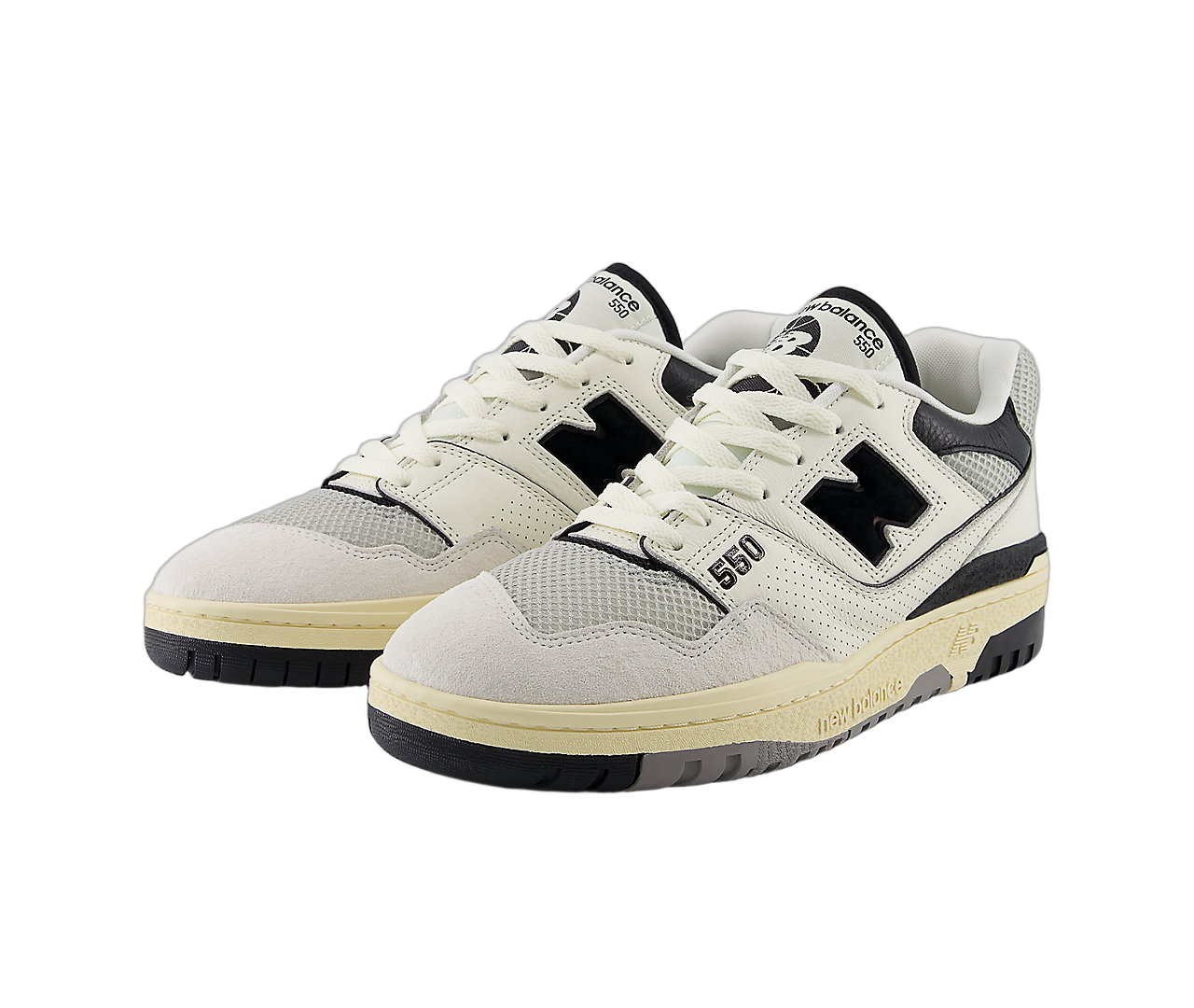 New Balance 550 Sea Salt Pack Black - Sneak