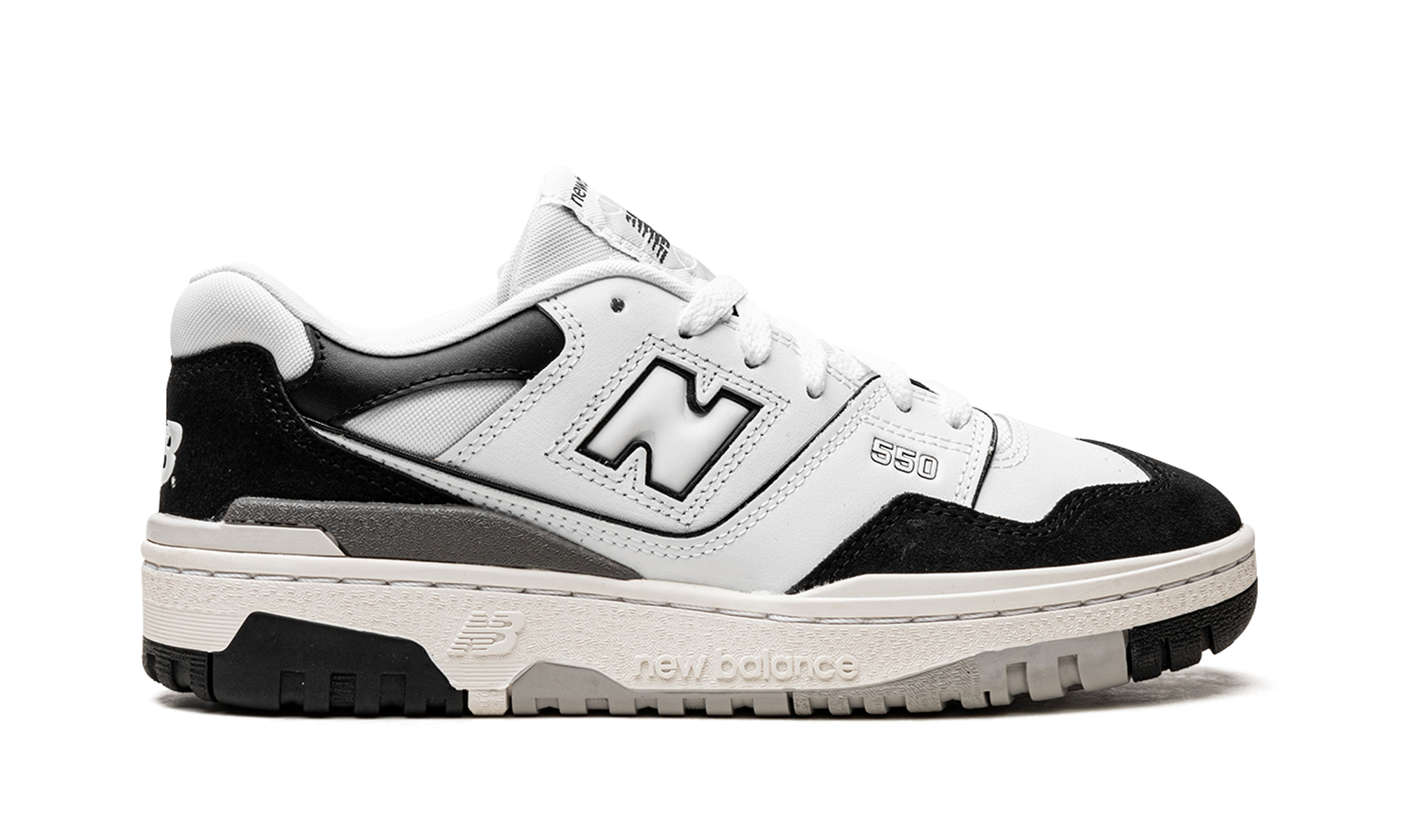 New Balance 550 White Black Rain Cloud