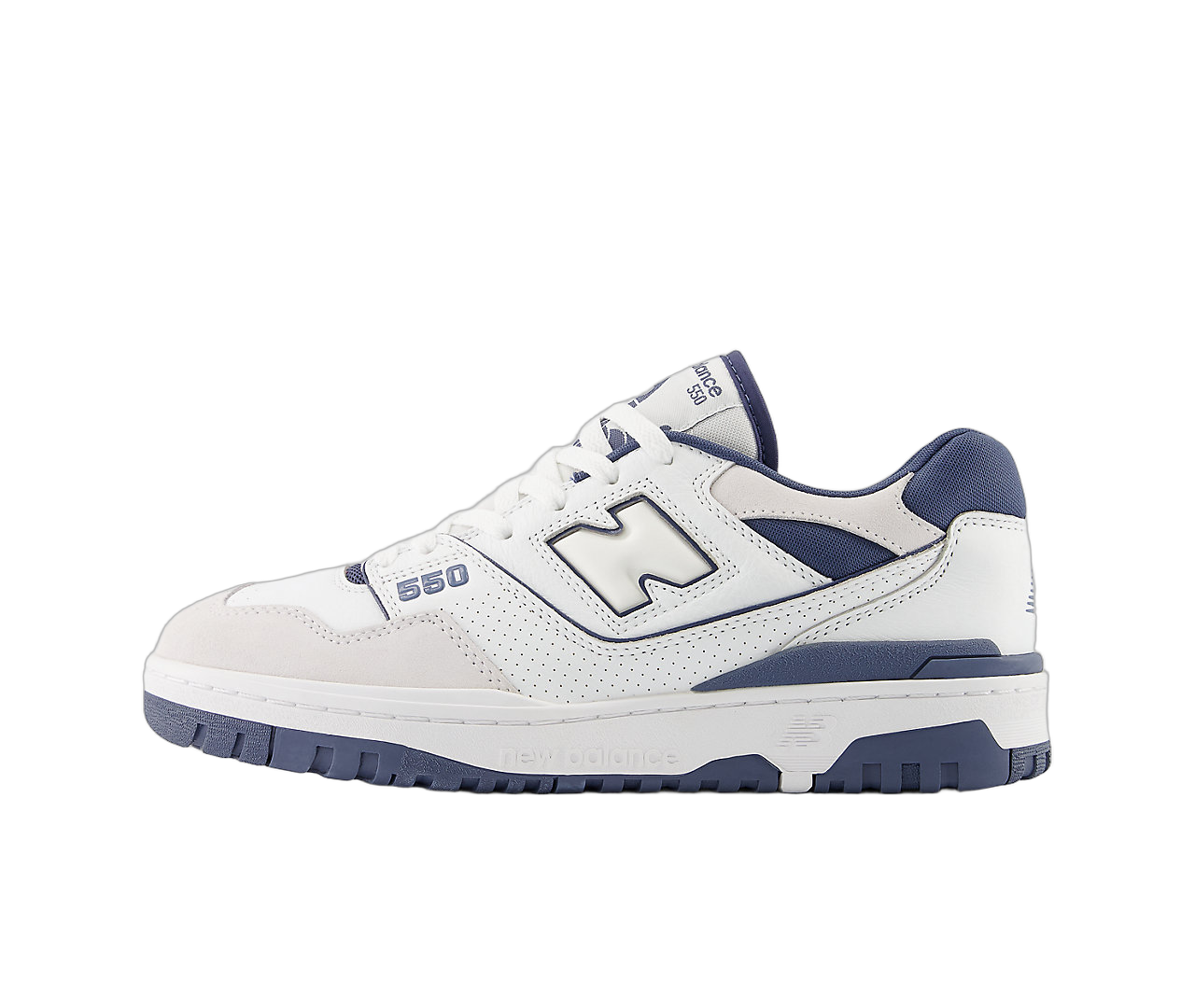 New Balance 550 White Dusty Blue - Sneak