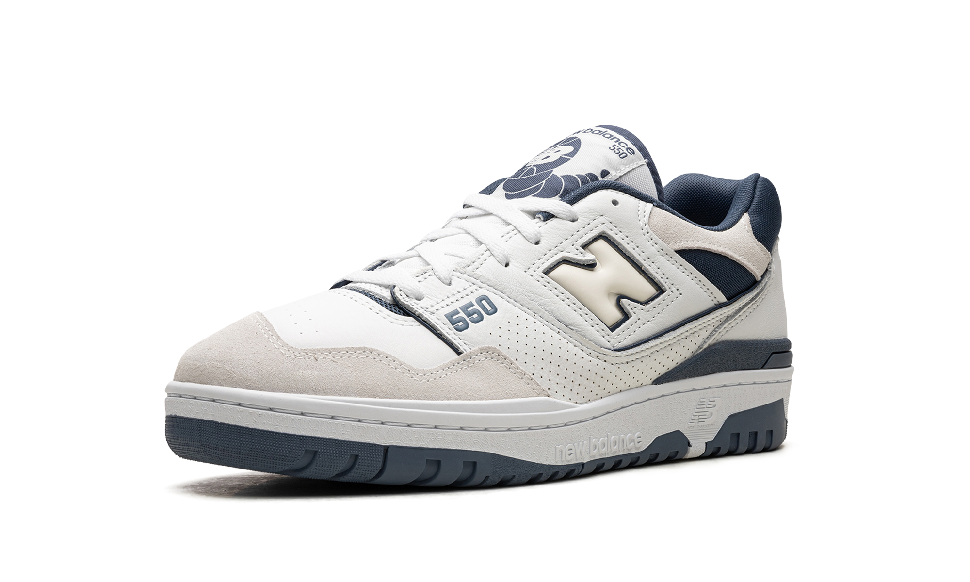 New Balance 550 White Dusty Blue