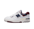 New Balance 550 White Navy NB Burgundy