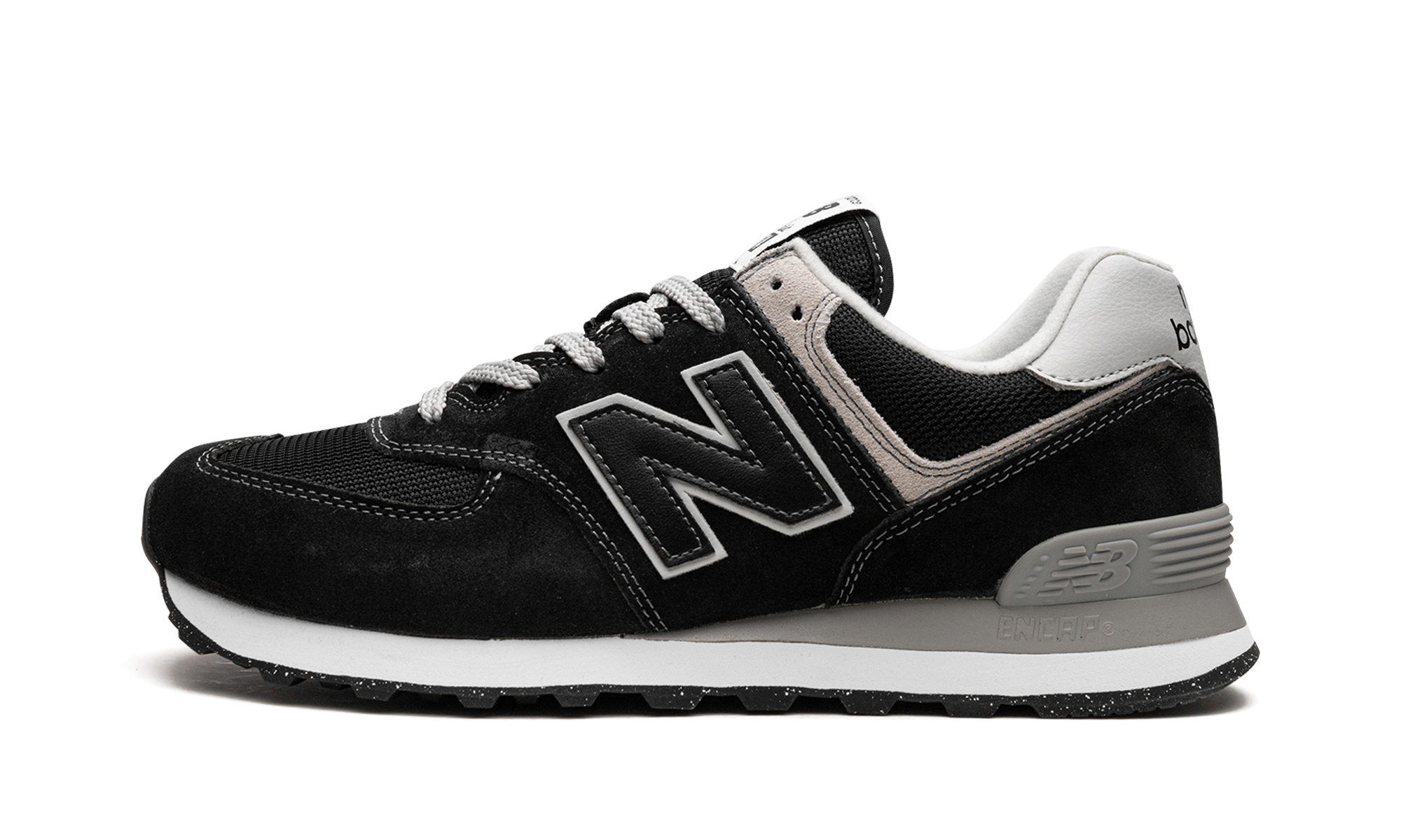 New Balance 574 Black White