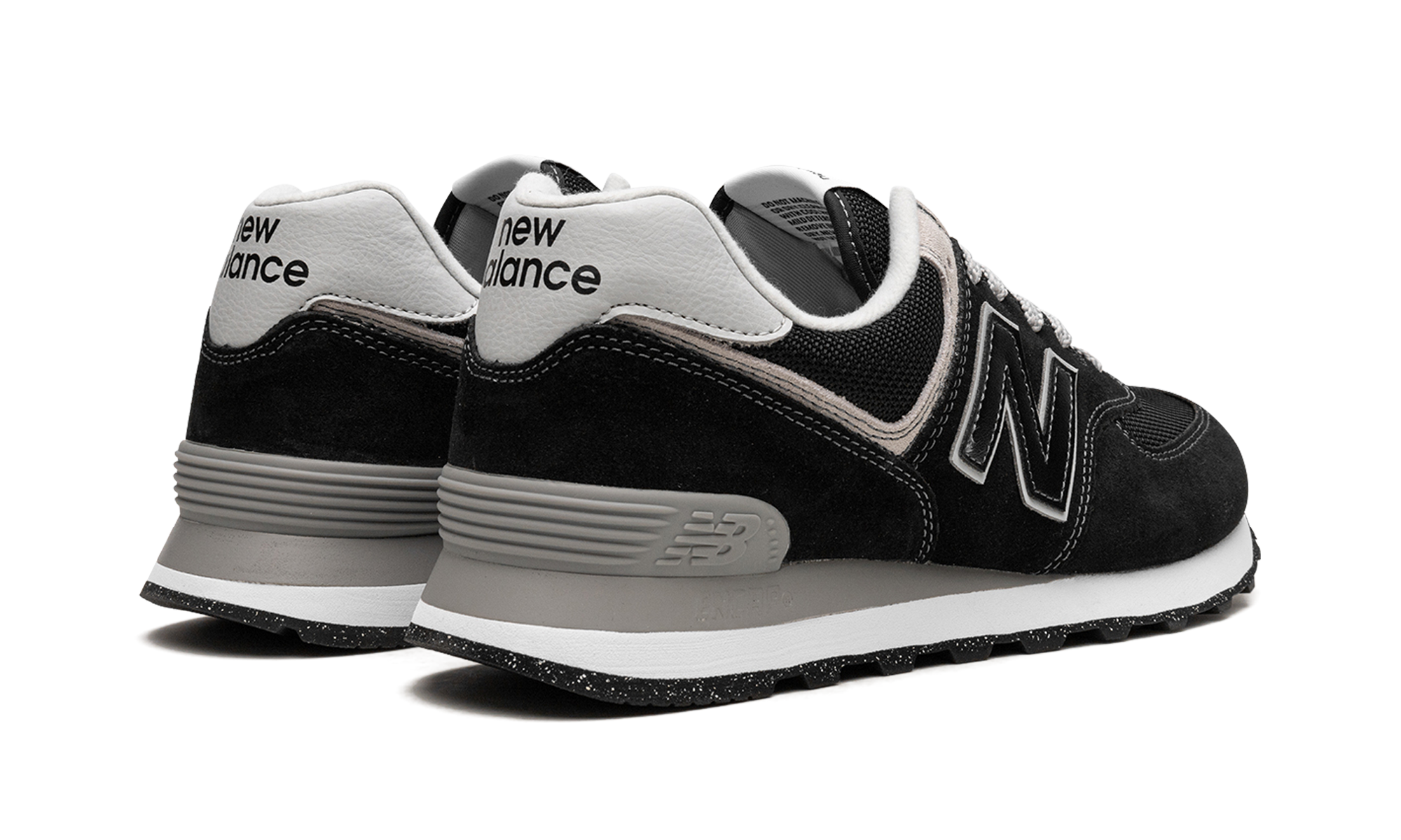 New Balance 574 Black White
