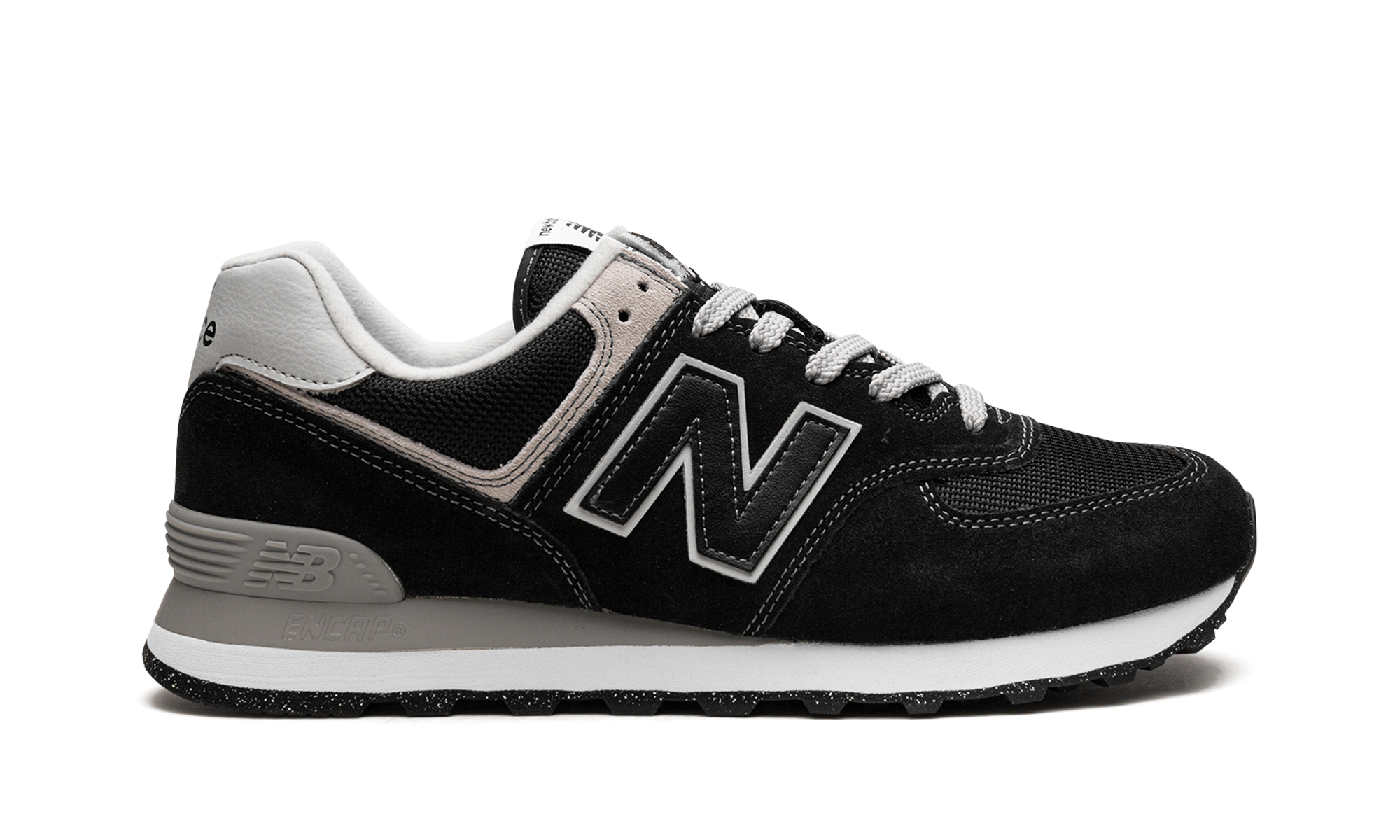 New Balance 574 Black White