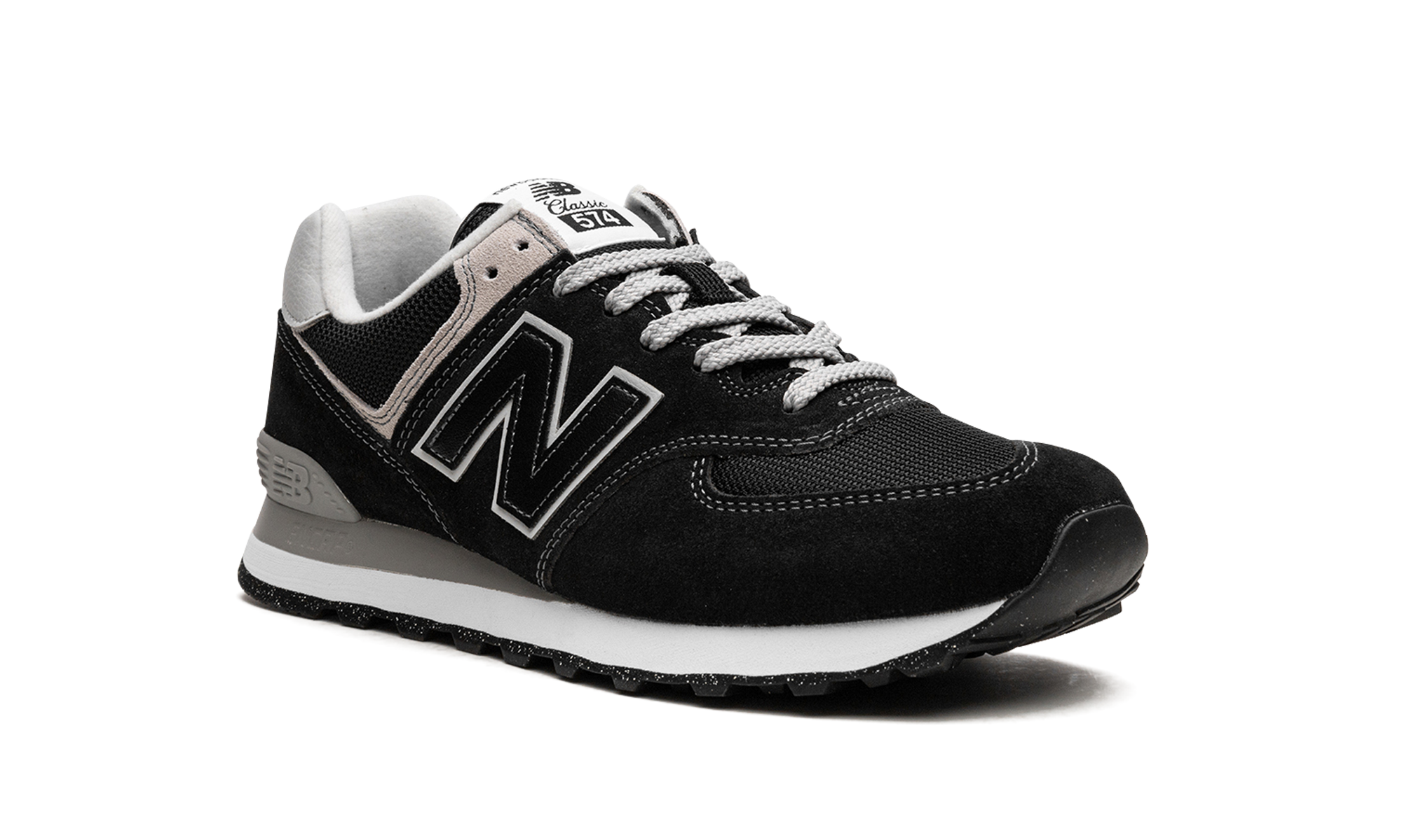 New Balance 574 Black White