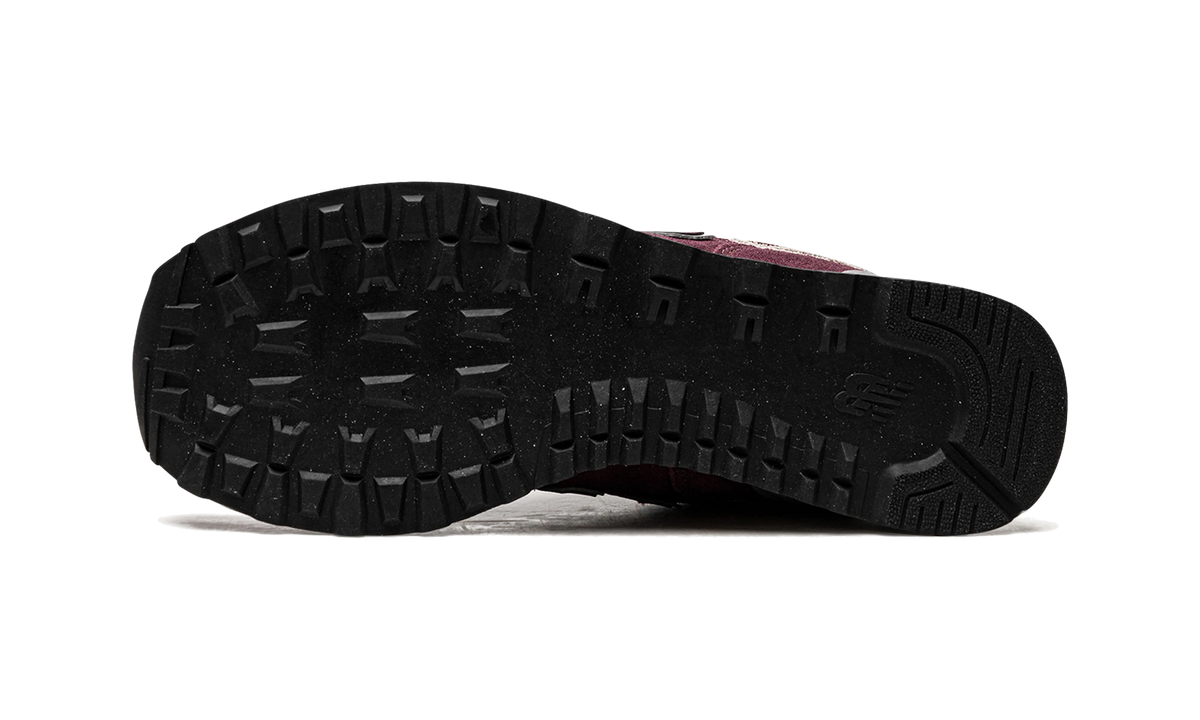 New Balance 574 Burgundy White