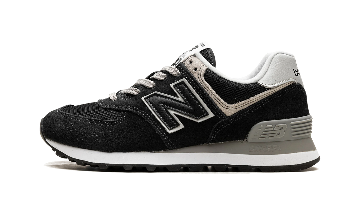 New Balance 574 Core Black White