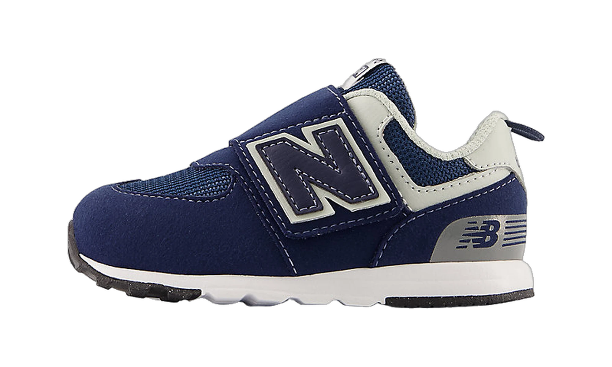 New Balance 574 Hook and Loop Navy White (TD)
