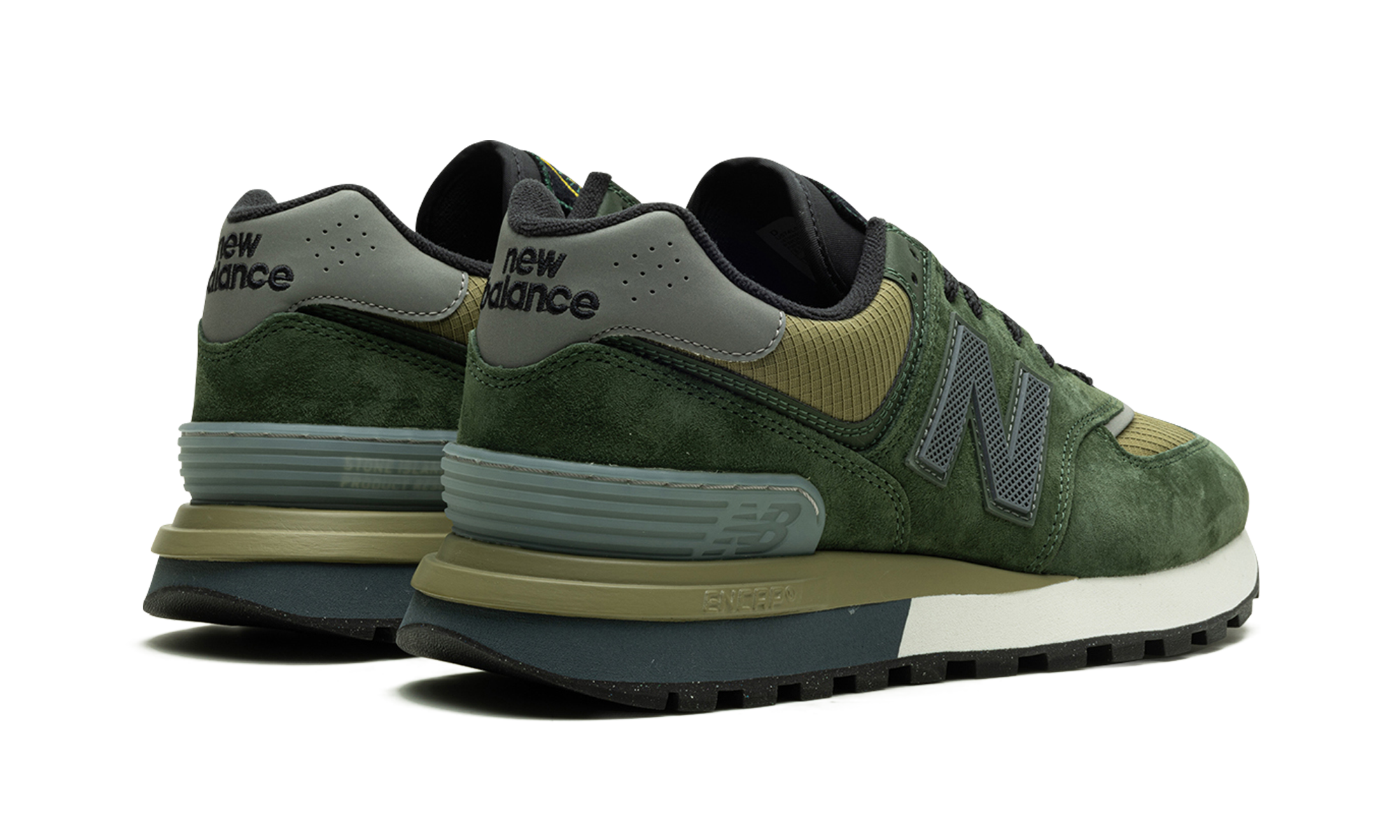 New Balance 574 Legacy Stone Island Dark Green