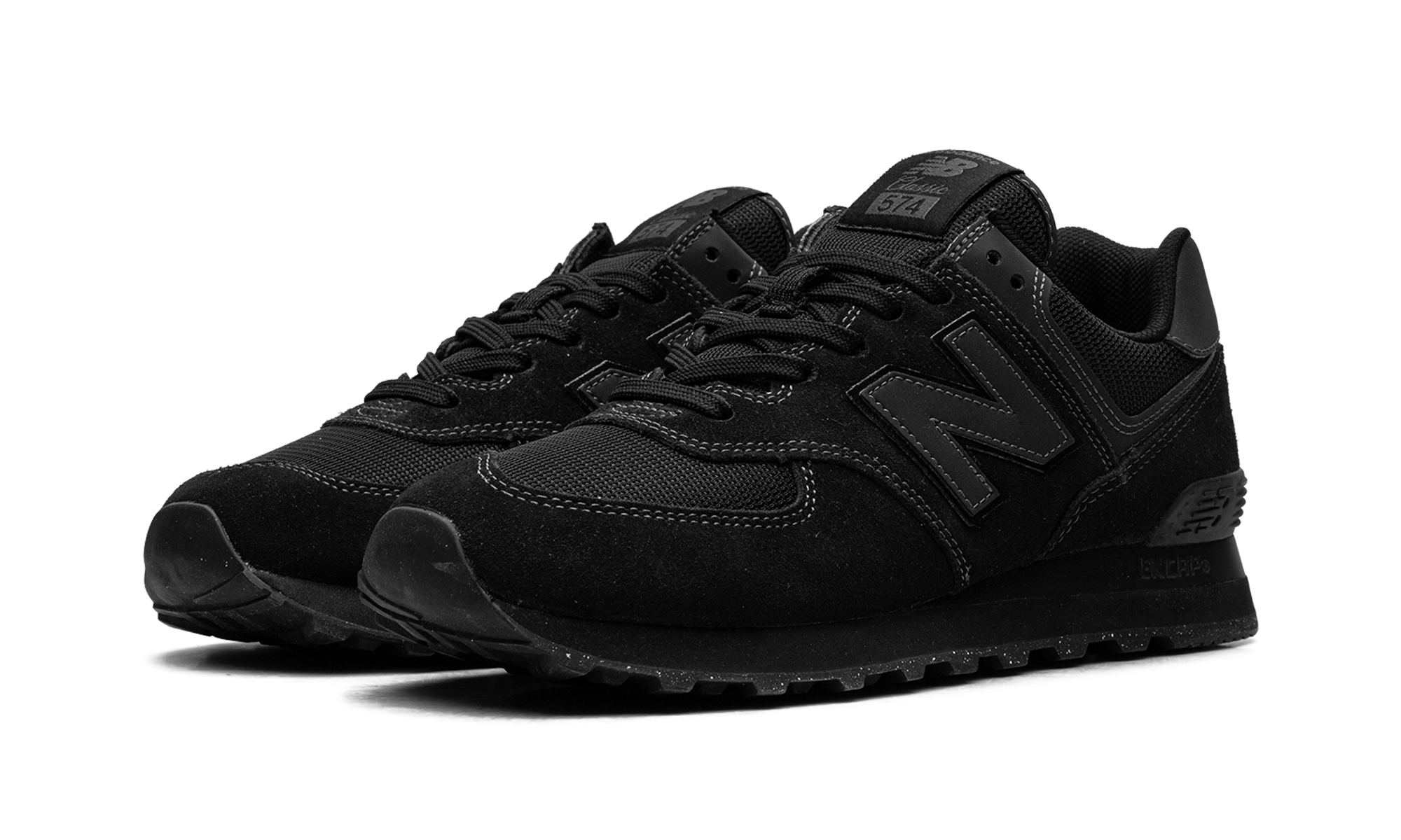 New Balance 574 Triple Black