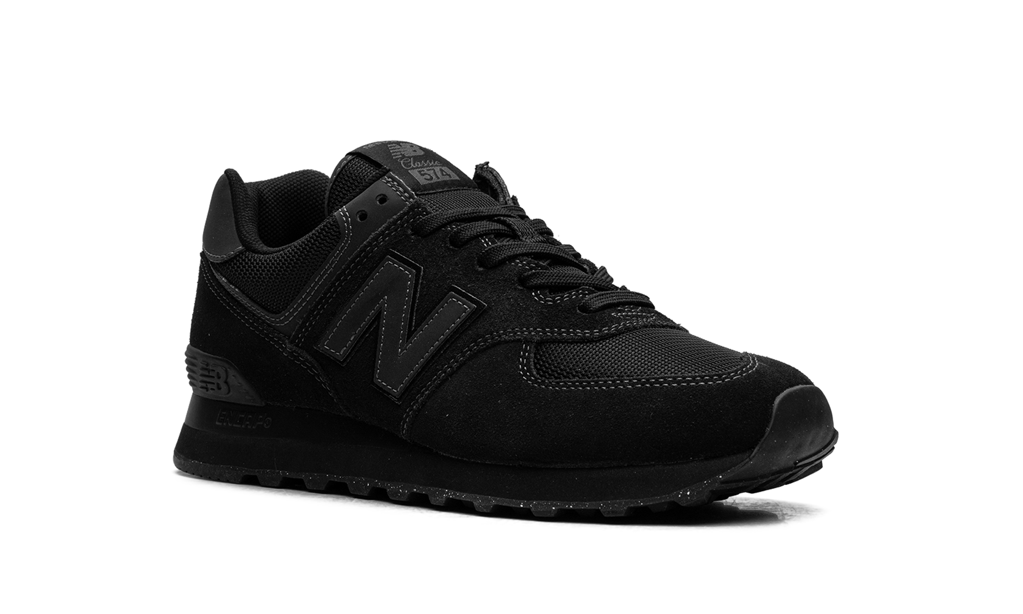 New Balance 574 Triple Black