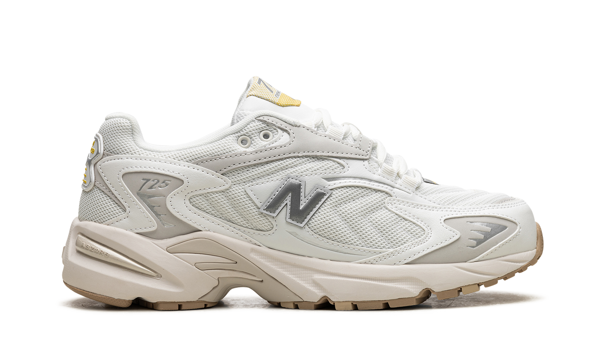 New Balance 725 White Grey Yellow