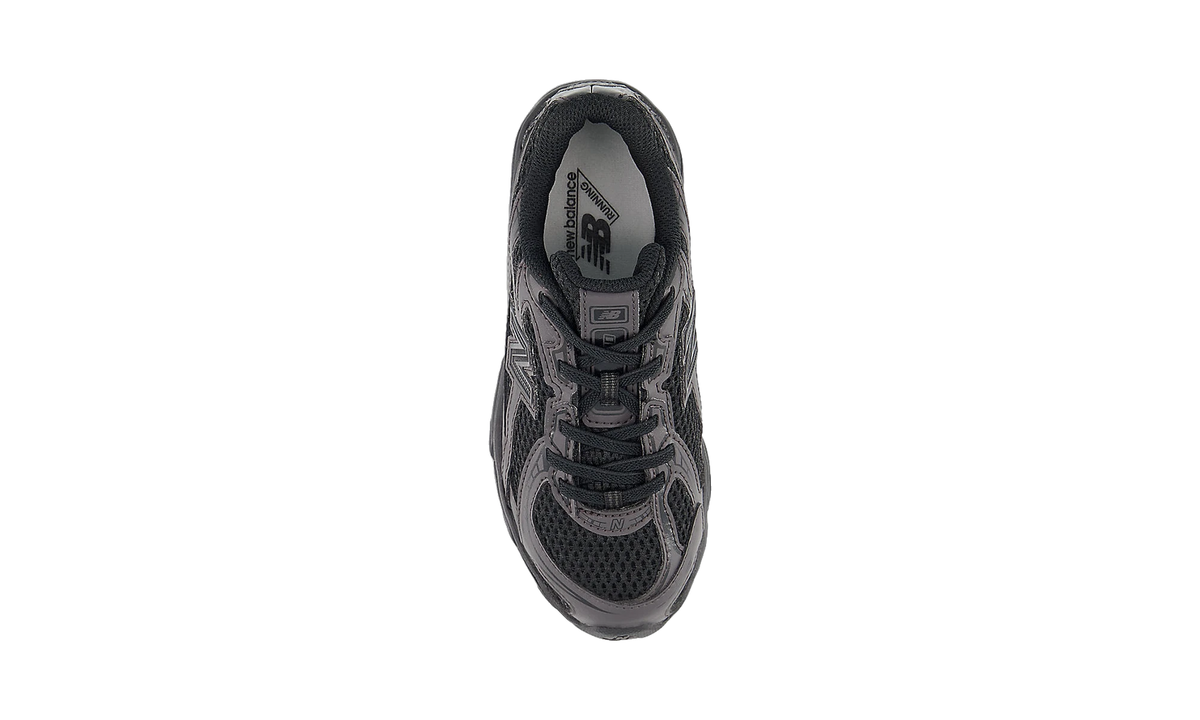 New Balance 740 Bungee Lace Black Cement (PS)