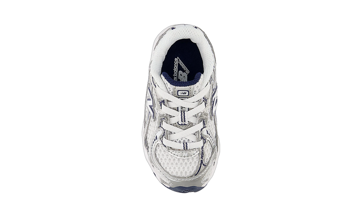 New Balance 740 Bungee Lace White Navy Silver (TD)