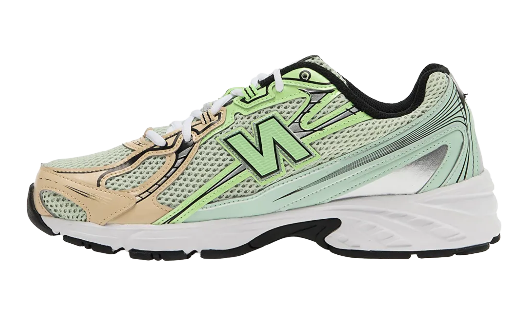 New Balance 740 Mint Flash Ash Wood