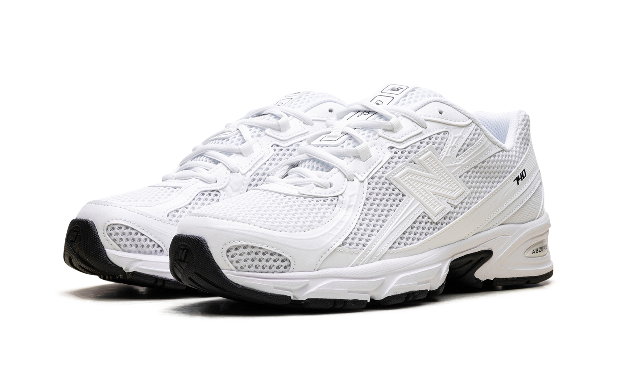 New Balance 740 Triple White