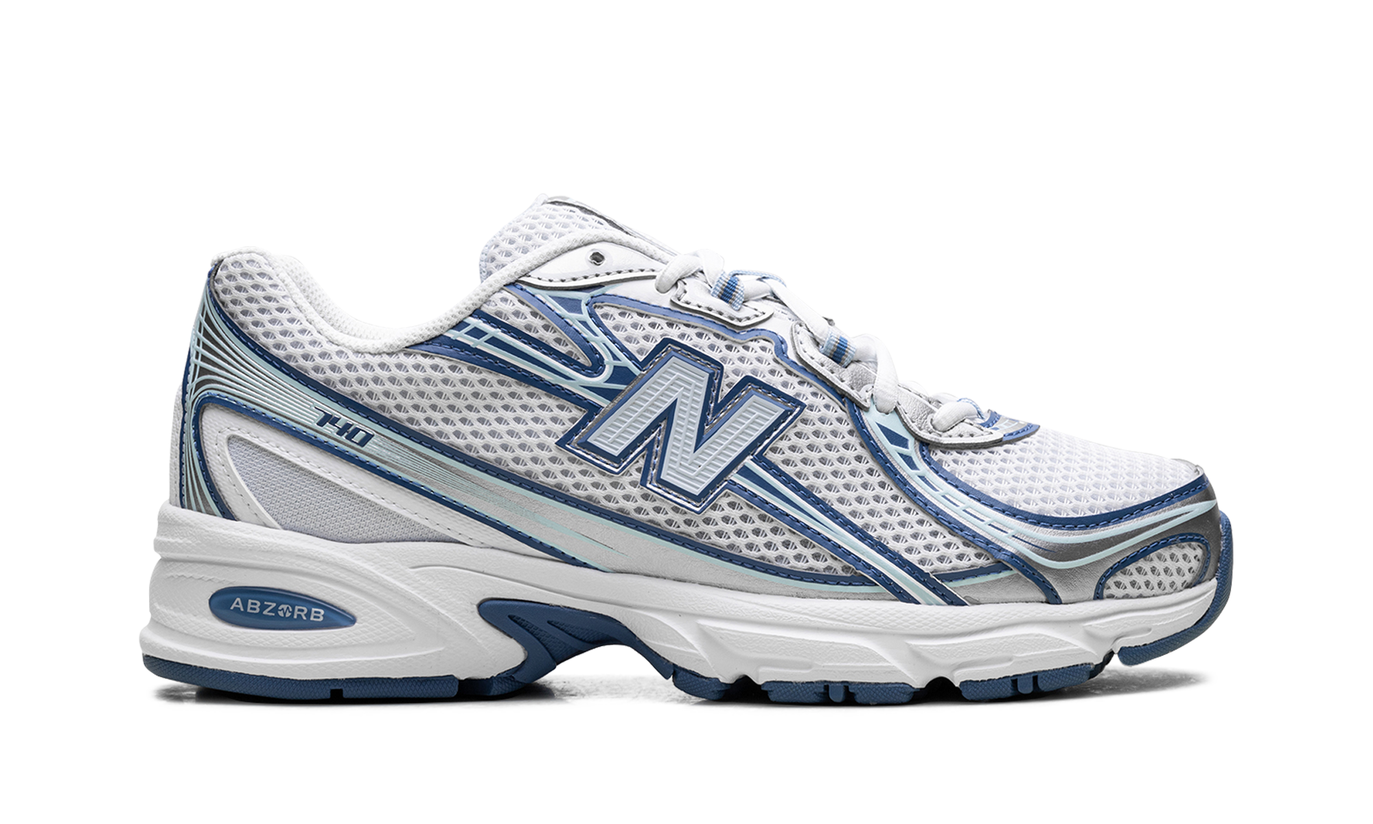 New Balance 740v2 White Ice Blue Sea Lime