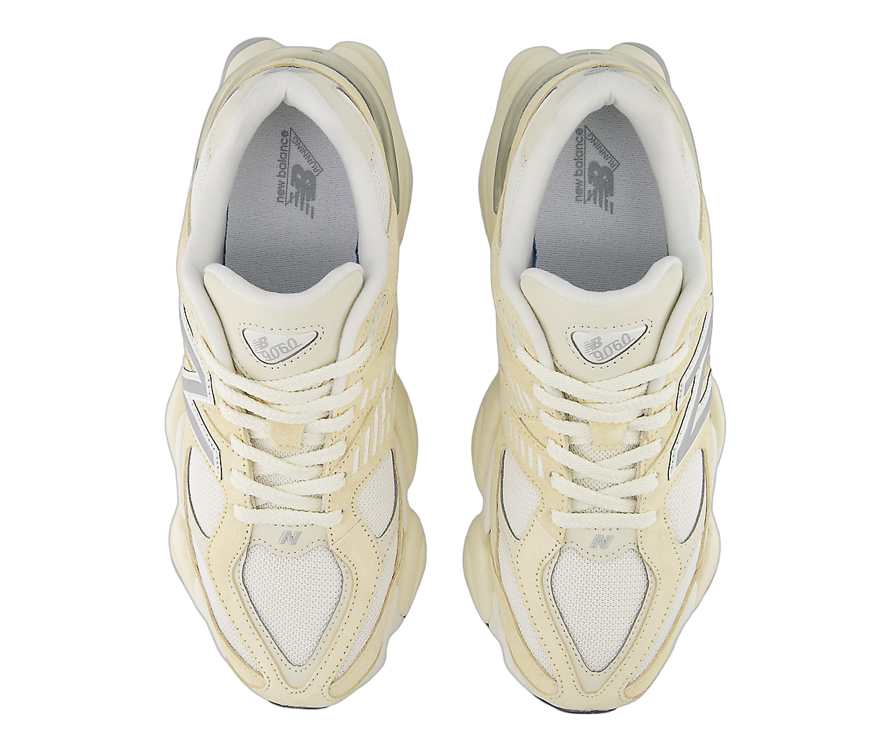 New Balance 9060 Calcium Sea Salt, Calcium/Sea Salt/Silver Metallic (U9060WNB)
