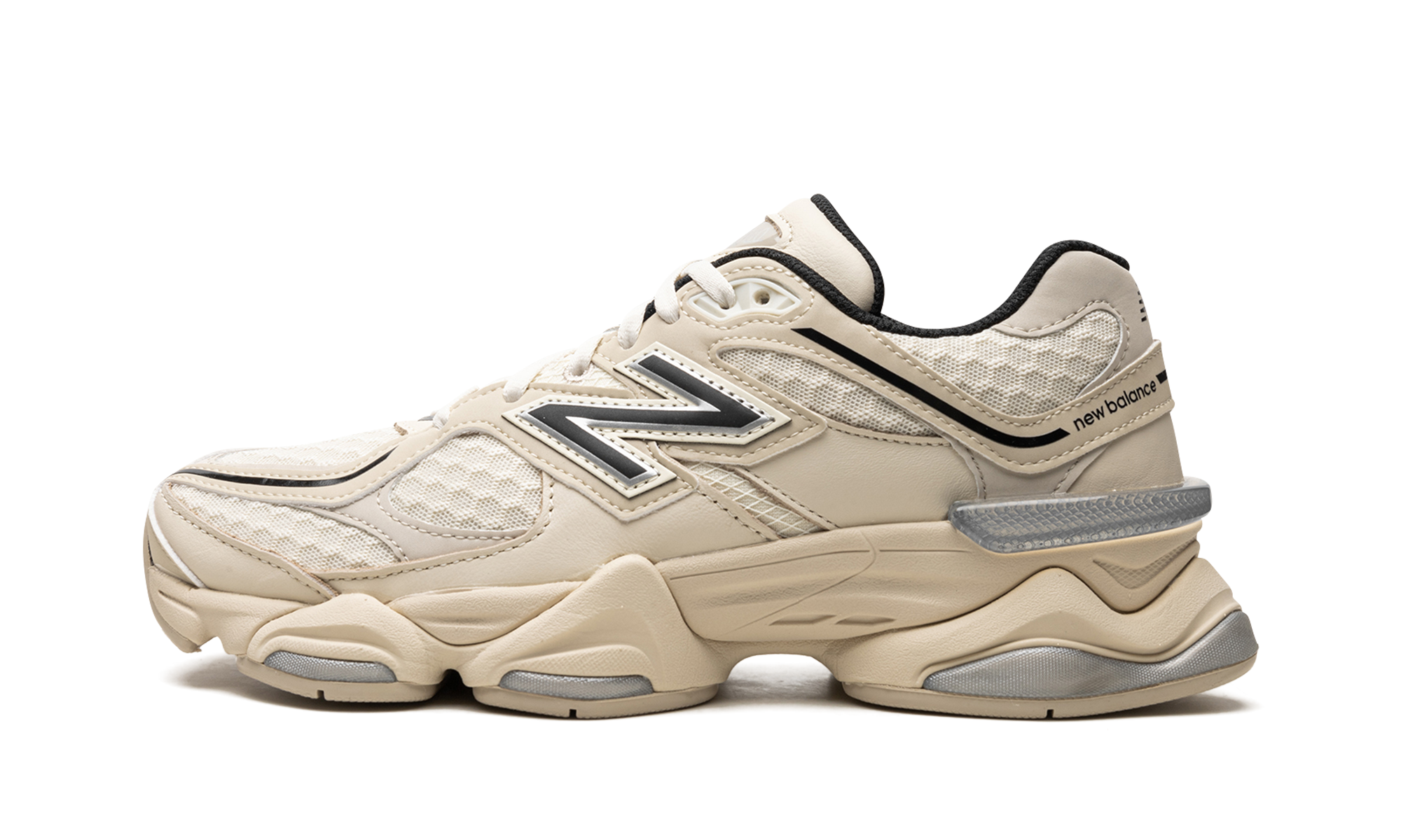 New Balance 9060 Turtledove Black Silver Metallic