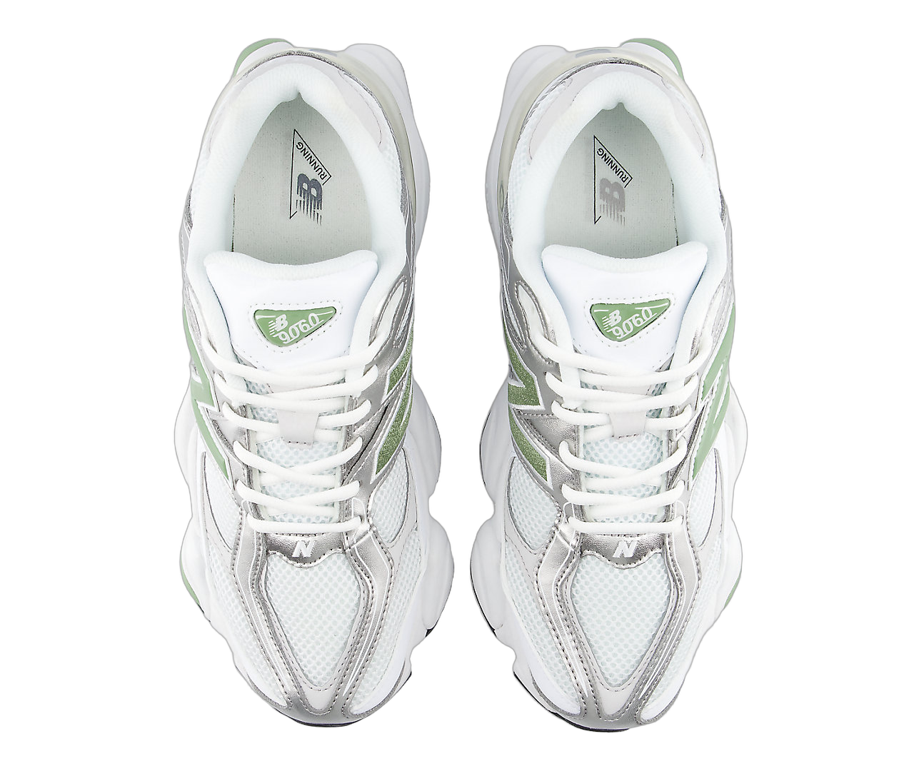 New Balance 9060 White Oregano