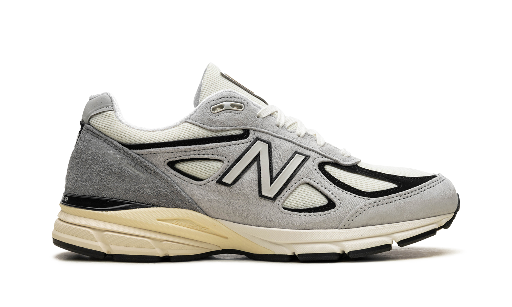 New Balance 990v4 MiUSA Teddy Santis Grey Black Cream