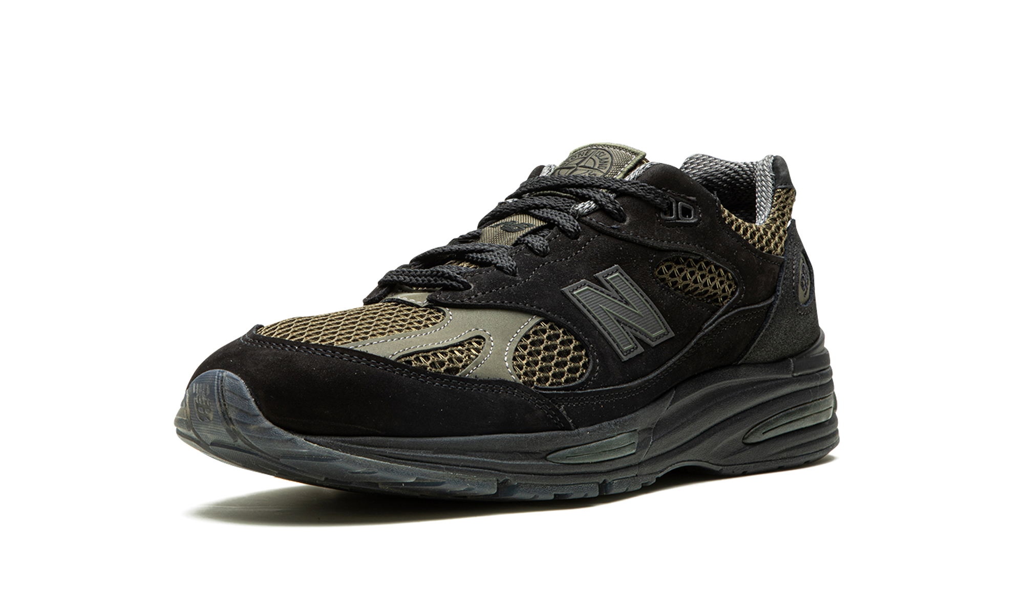 New Balance 991v2 MiUK Stone Island Black