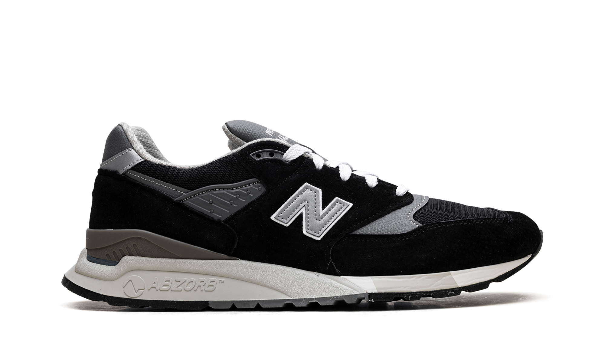 New Balance 998 MiUSA Black Silver
