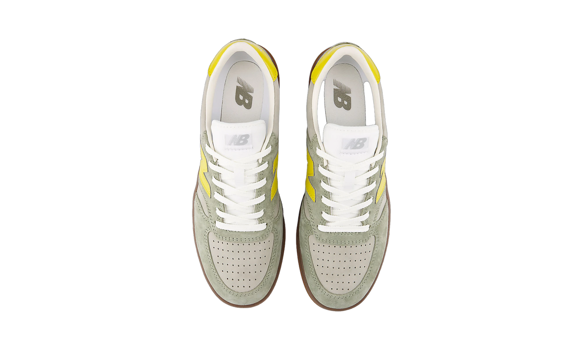 New Balance T500 Dark Olivine Apollo Gold