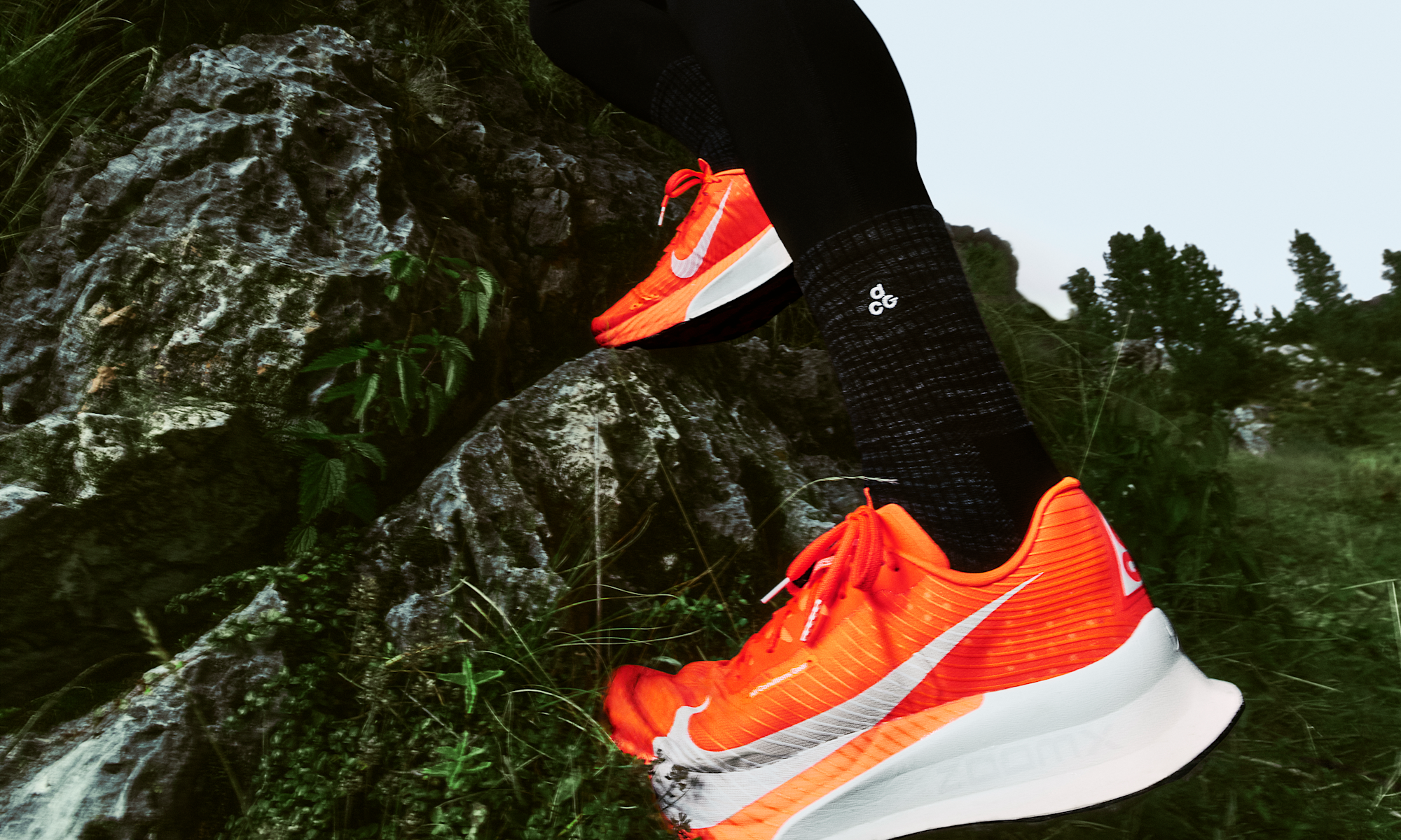 Nike ACG ZoomX Ultrafly Trail Hyper Crimson Total Orange