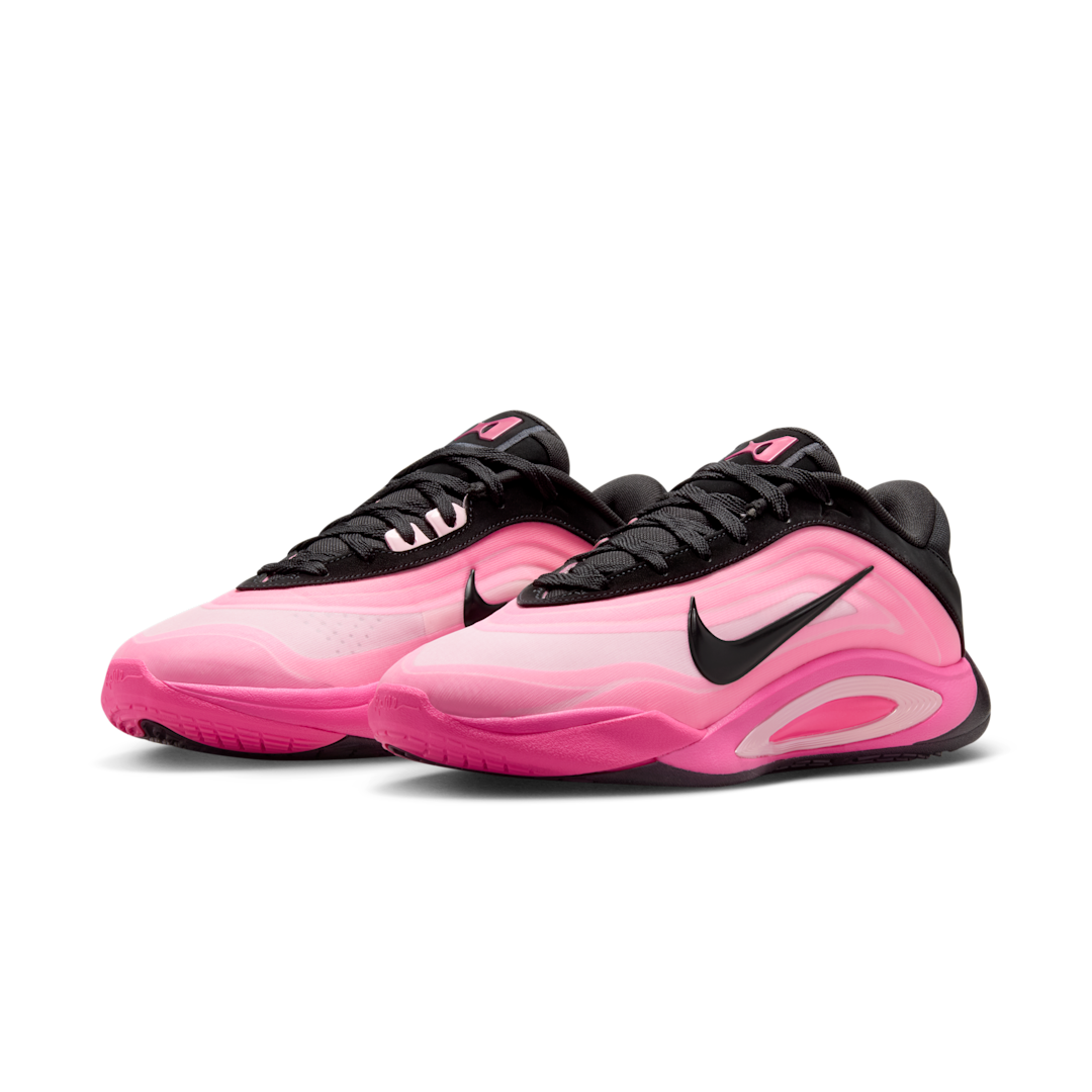 Nike A'ja Wilson A'One Leo Lights, Black/Hyper Pink/Laser Pink/Pink Foam (FZ8605-001 / FZ8606-001)
