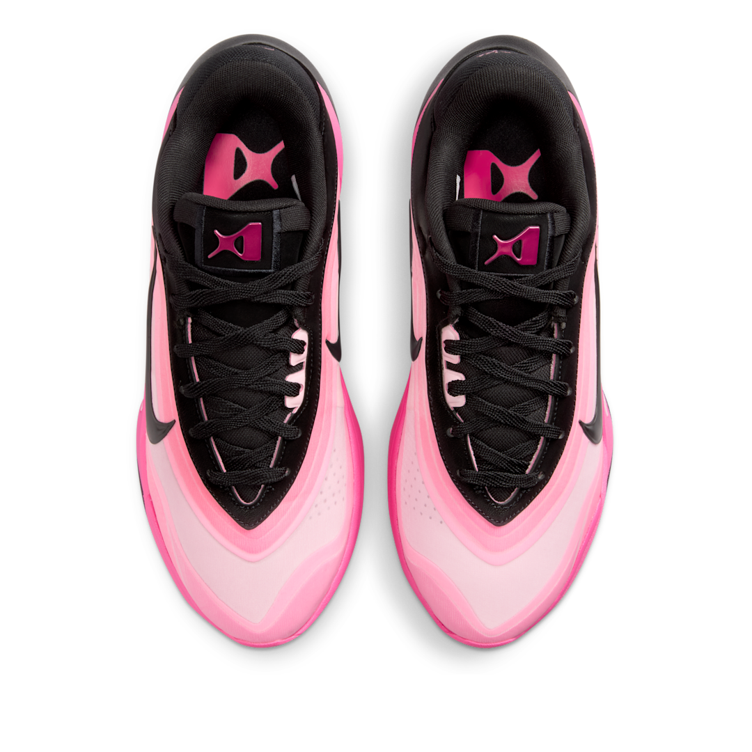 Nike A'ja Wilson A'One Leo Lights, Black/Hyper Pink/Laser Pink/Pink Foam (FZ8605-001 / FZ8606-001)