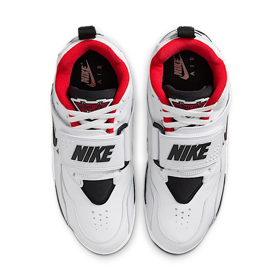 Nike Air Diamond Turf Proto '92 Atlanta Falcons, White/University Red/Metallic Gold/Black (IB2239-100)
