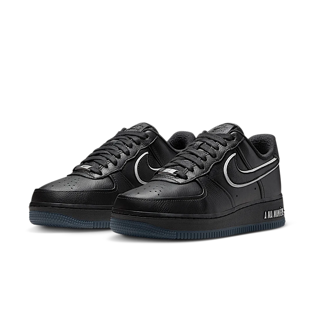 Nike Air Force 1 Low A Ma Maniére Hand Wash Cold, Black/White/Black/Black (HF4084-001)