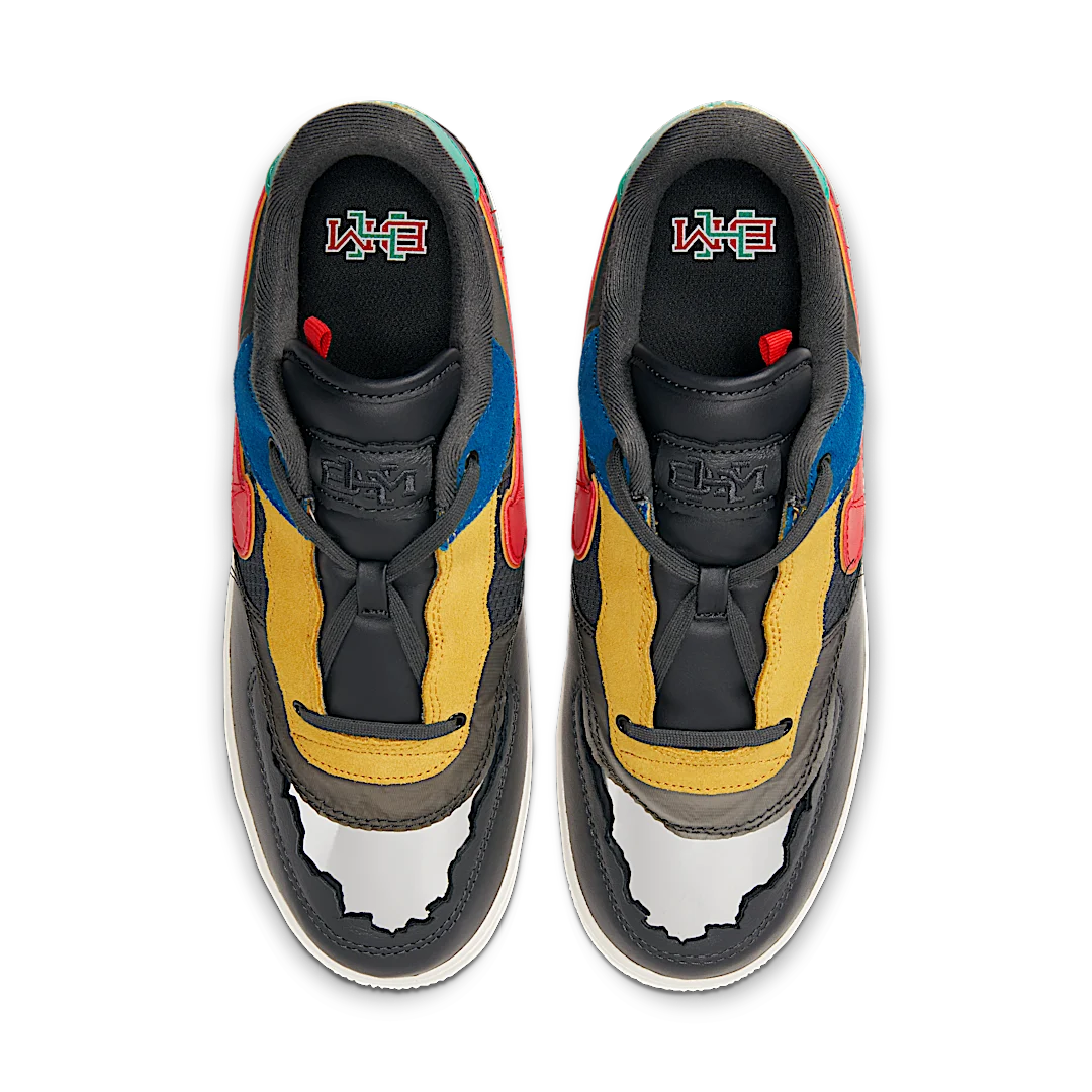 Nike Air Force 1 Low BHM (2020), Dark Smoke Grey/Track Red-Dark Smoke Grey (CT5534-001)