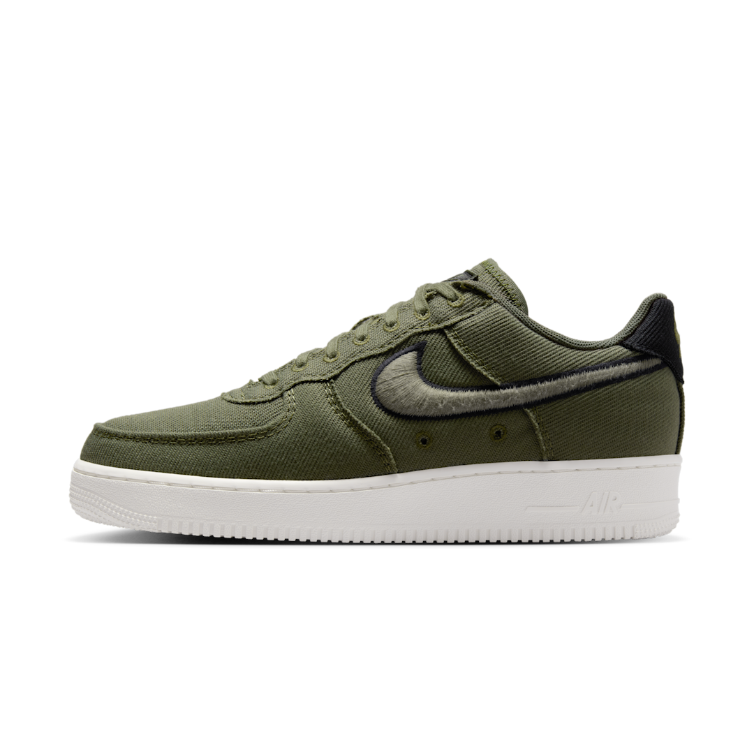 Nike Air Force 1 Low Canvas Army Olive Matte Olive, Army Olive/Matte Olive-Phantom-Black (HV1204-301)