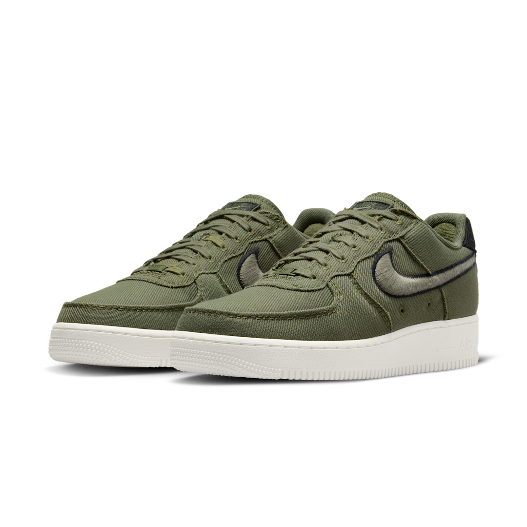 Nike Air Force 1 Low Canvas Army Olive Matte Olive, Army Olive/Matte Olive-Phantom-Black (HV1204-301)