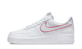 Nike Air Force 1 Low Just Do It White Noble Green Metallic Silver University Red