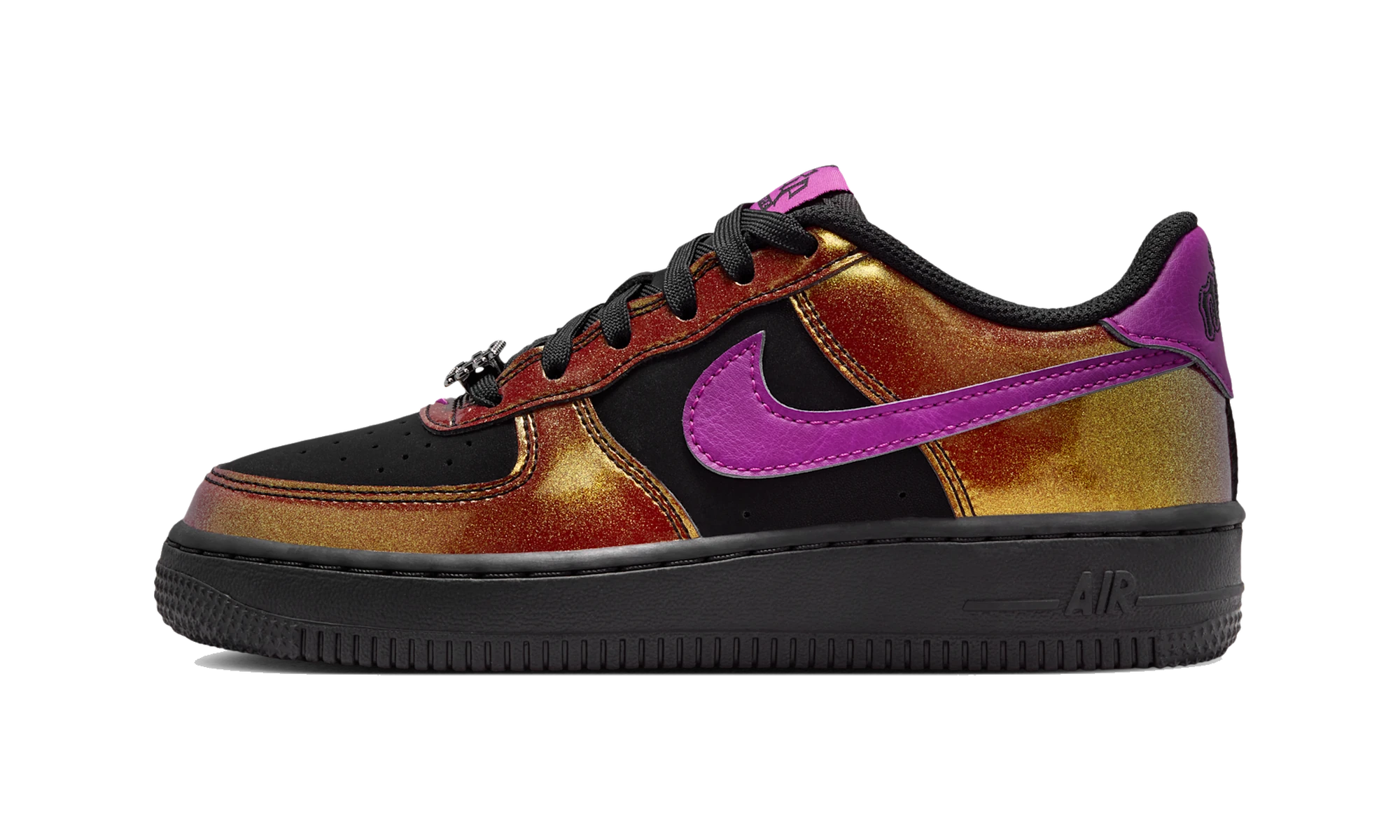Nike Air Force 1 Low LV8 Glam Rock Black Bold Berry