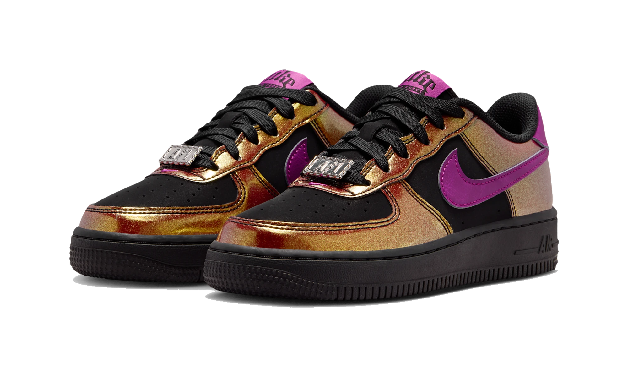 Nike Air Force 1 Low LV8 Glam Rock Black Bold Berry