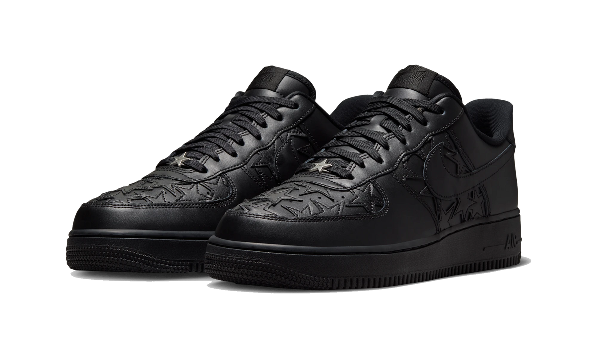 Nike Air Force 1 Low LV8 Triple Black Stars