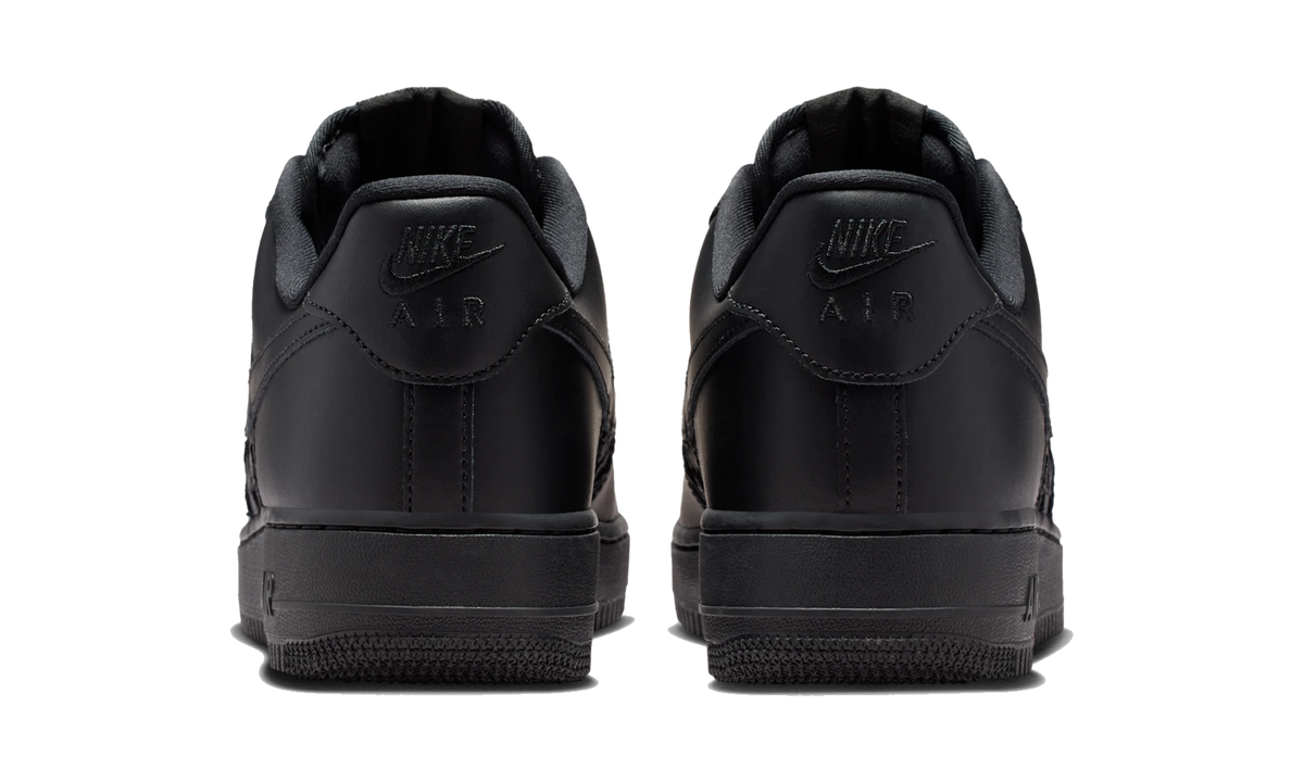 Nike Air Force 1 Low LV8 Triple Black Stars