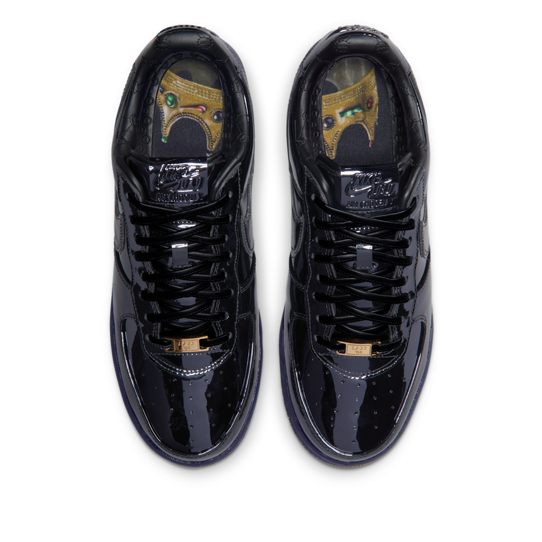 Nike Air Force 1 Low LeBron James Black Patent - Sneak