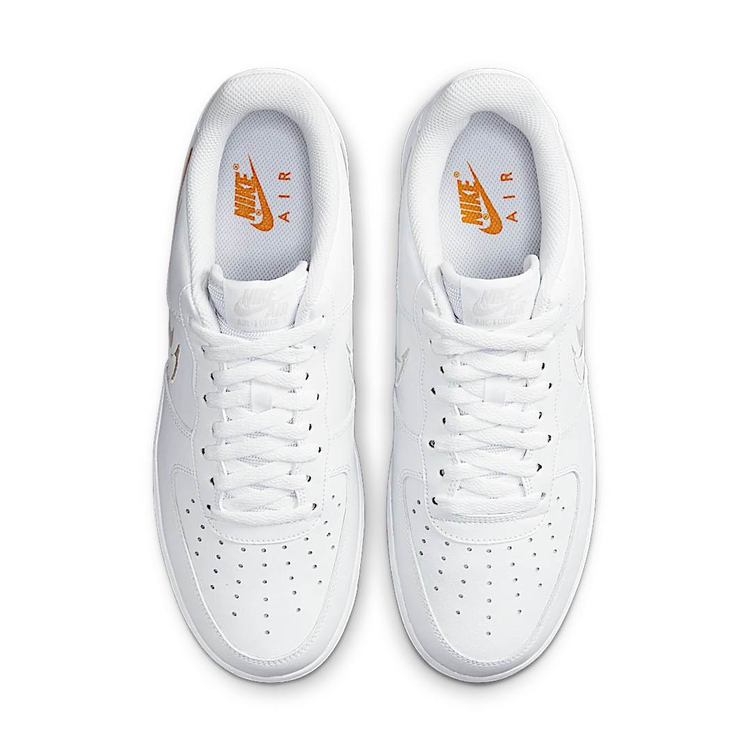 Nike Air Force 1 Low Multi-Swoosh White Yellow, White/Phantom/Light Bone (DX2650-100)