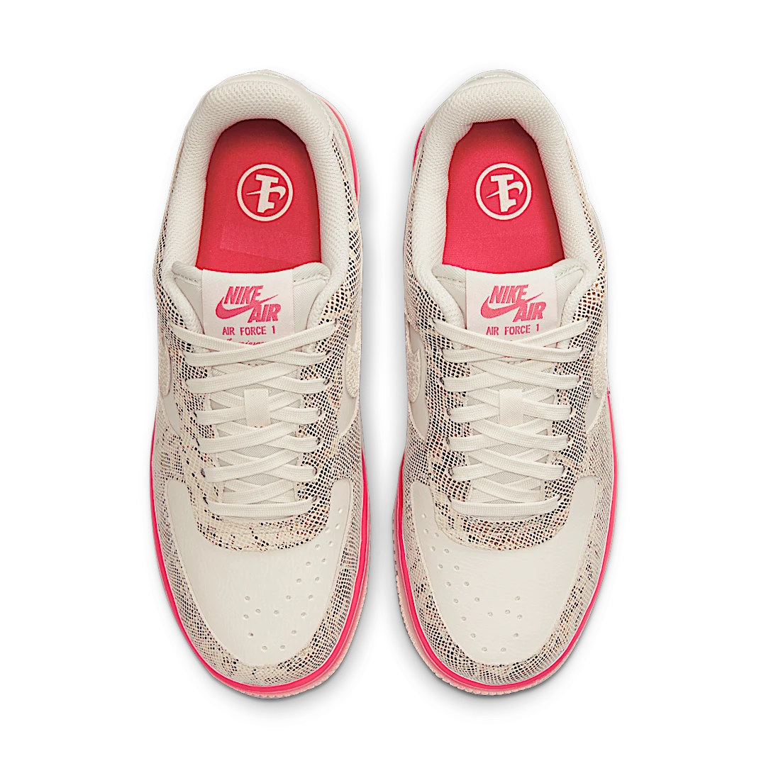 Nike Air Force 1 Low Our Force 1 Snakeskin, Phantom/Sail/Pink Nebula (DV1031-030)