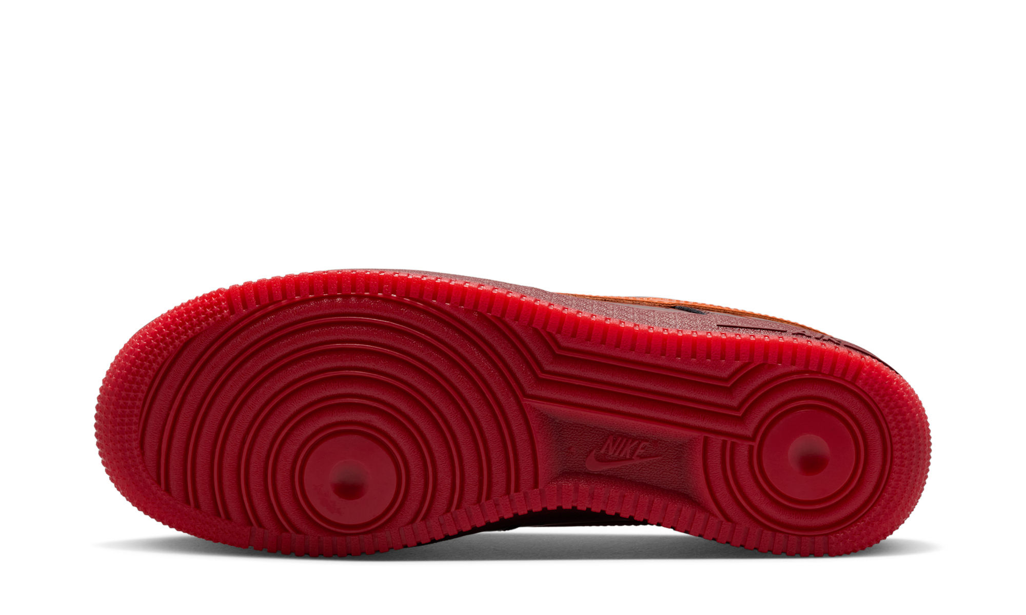 Nike Air Force 1 Low Patent Leather Dark Team Red Safety Orange